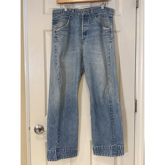 Levi's Other - Levis Engineered Jeans Mens 33x30 Light Wash Twisted Seam Denim Blue Relaxed Fit
